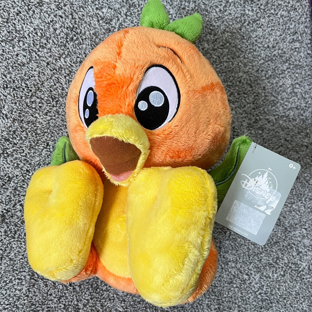 Source/Orange Bird big feet plush